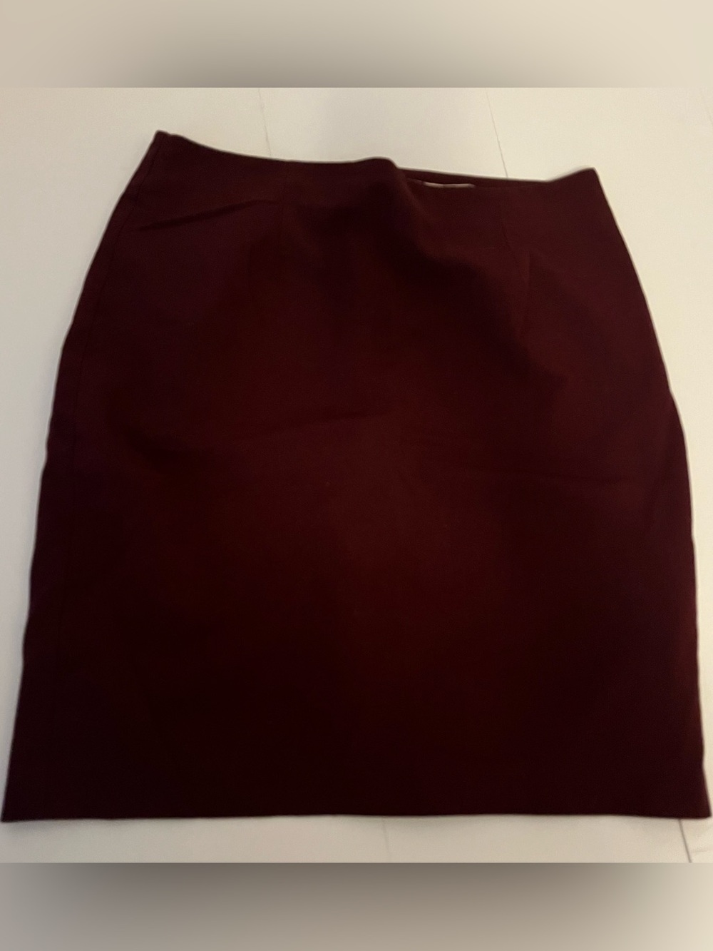Forever 21 Burgandy Pencil Skirt